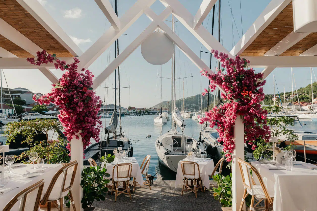 Gourmet restaurant in St Barts